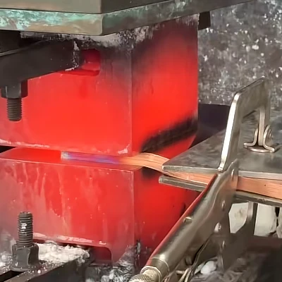 Flexible Copper Connector Welding Flexible Copper Connector Welding